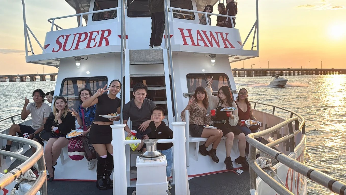 Super Hawk Fishing Charter party boat Point Lookout